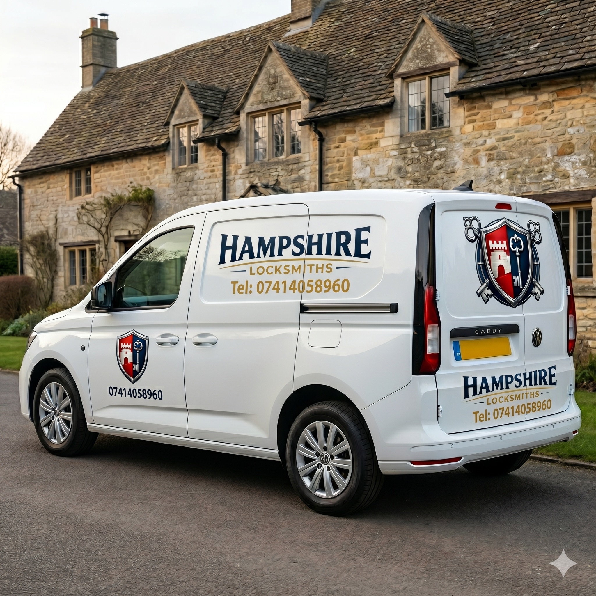 Hampshire Locksmiths van — serving East Hampshire 24/7
